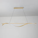 Axyaa minimalist aluminum pendant lamp for kitchen dining island LED lighting fixtures