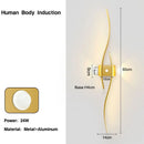 Axyaa LED Wall Light for Bedroom Living Room Minimalist Modern Design