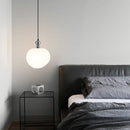 Axyaa Nordic Chrome Pendant Lights Modern Indoor LED Lighting Bar Globe