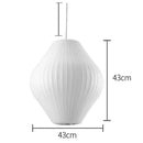 Axyaa Handmade Silk Pendant LED Chandelier for Dining Room Lighting