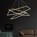 Axyaa Modern LED Chandelier Ceiling Pendant Light for Dining Room