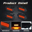 Axyaa 4Runner TRD Pro Front Grille LED Warning Lamps - White Amber Smoked