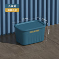 Axyaa Rectangular Storage Box with Lid - Household Closet Organizer