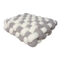 Axyaa Cozy Lamb Fleece Throw Pillow for Chic Living Room Decor and Relaxing Comfort