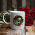 Axyaa Dino Hedgehog Ceramic Mug: Cute 3D Kids' Birthday Gift Cup