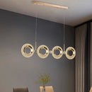 Axyaa Crystal Pendant Light for Luxury Home Decoration and Dining Room Lighting