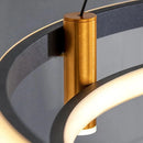Axyaa Nordic Circular LED Pendant Lights for Home Decoration