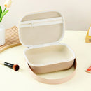 Axyaa EVA Travel Cosmetic Bag and Makeup Brush Organizer