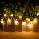 Axyaa LED Carrot Fairy Lights for Easter Home Decoration