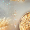 Axyaa Crystal Prism Suncatcher Dreamcatcher for Window Rainbow Home Decor Gift