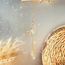 Axyaa Crystal Prism Suncatcher Dreamcatcher for Window Rainbow Home Decor Gift
