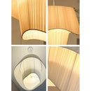 Axyaa Fabric Design Modern Art Chandelier for Bedroom & Living Room
