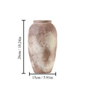 Axyaa Ceramic Vases: Retro Wabi-Sabi Style Flower Arrangement Home Decor Ornaments