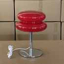 Axyaa Double Layered Egg Tart Girl Desk Lamp: American Retro Bauhaus LED Vintage