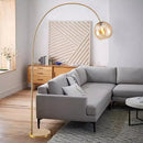 Axyaa Minimalist Fishing Lamp: Nordic Design Luxury Floor Light for Living Room and Study