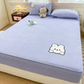 Axyaa Cute Pet Series Single-Piece Mattress - Cartoon Wind Towel Embroidered Padded