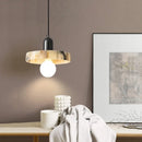 Axyaa Nordic Luxury Stone LED Decor Pendant Chandelier for Home, Bedroom & Foyer