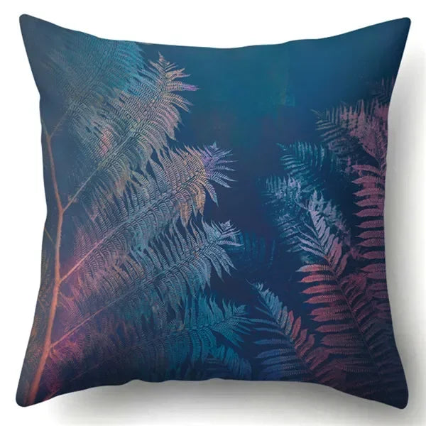 Axyaa Cactus Flower Decorative Cushion Cover 45X45CM Home Sofa Pillowcase