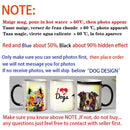 Axyaa Magic Photo Mug Customized with Your Image and Text - Ceramic Tea Cup