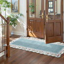 Axyaa Retro Floral Print Runner Rug: Creative Design, Machine Washable, Kitchen Floor Mat