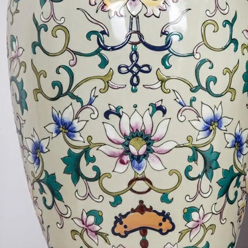 Axyaa Classic Ceramic Table Lamp: American Room Decor, European Retro Design