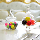 Axya Glass Candy Jar Display Decor Accessories Food Container Storage Bottle
