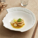 Axyaa Rock Patterned Ceramic Bowl for Molecular Cuisine and Tableware