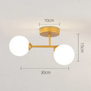 Axyaa Nordic Ball Ceiling Light - LED Home Interior Lighting