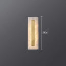Axyaa Marble Copper Wall Lamp: Luxury Art for Hotel Bedroom, LED Indoor Lighting