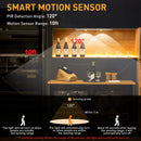 Axyaa Motion Sensor Rechargeable LED Cabinet Light - Ultra Thin Night Light