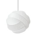 Axyaa Silk Ball Chandelier Pendant Light for Living Dining Bedroom