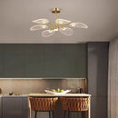 Axyaa Nordic Lotus Leaf Pendant Light for Living Room Bedroom Study