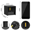 Axyaa Waterproof Outdoor LED Wall Light for Home Decor