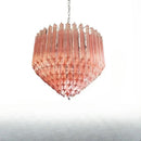 Axyaa Modern Crystal Glass Chandelier for Living and Dining Room