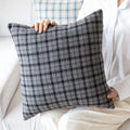 Axyaa Christmas Plain Sofa Pillowcase Cojines Double-Sided Throw Cushion Cover