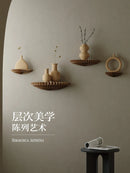 Axya Wall Shelf: Decorative Perforation-Free Shelving Board for Home and Office