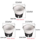Axyaa Dimmable LED Recessed Spotlight for Home, Office, and Store