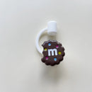 Axyaa Biscuit Straw Toppers for 7-8mm Straws