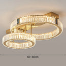 Axyaa Crystal Chandelier | Luxury Living Room Pendant Light | Bedroom Ceiling Lamp