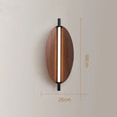 Axyaa Retro Iron Pendant Lamp with Leaf Wood Grain Design