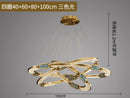 Axyaa Highend Crystal Chandelier LED Luxury Pendant Lamp for Home Decor