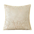 Axyaa European Jacquard Throw Pillow Cover 45X45 Polyester Elegant Home Decor