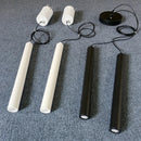 Axyaa Modern LED Pendant Lights: Tube Spotlight Chandelier for Bedroom & Living Room