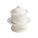 Axyaa Ceramic Soup Pot: High-end Restaurant Stew Pot, One Person Size