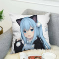 Axyaa Shizuku Anime Pillow Covers 45*45 Cushion Cover for Fall Decor