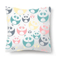 Axyaa Flower Print Nordic Pillowcase - 45x45CM Decorative Sofa Cushion Cover