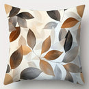 Axyaa Leaf Element Sofa Pillowcase Set, 17.7" Home Decoration