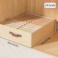 Axyaa Stackable Drawer Organizer Set for Clothes, Underwear, Socks, and Bras