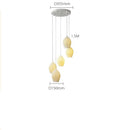 Axyaa Ceramic Pendant Lights: Elegant Chandeliers for Dining, Island, and Living Room
