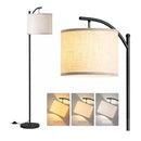 Axyaa Industrial Floor Lamp – 3 Color Temperatures, Tall Standing Lamp for Bedroom & Living Room
